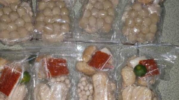 Bahan apa saja yang ada di Bakso Aci