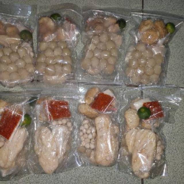 Bahan apa saja yang ada di Bakso Aci