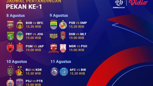 Jadwal Lengkap BRI Super League 2025/2026